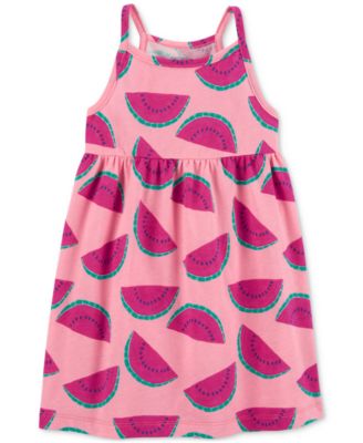 Carter s Toddler Girls Watermelon Print Cotton Tank Dress Macy s