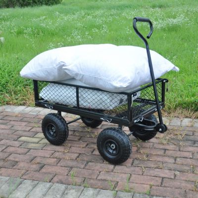 Streamdale Wagon Cart Effortless Firewood Transport (Tc1840Bkg)