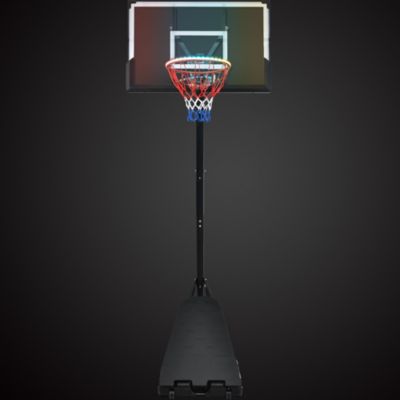 Streamdale Height-Adjustable LED Basketball Hoop System