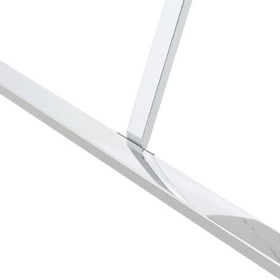 Faux Marble Dining Table for 4, Easy Assembly