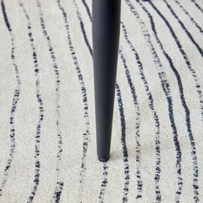   Set of 4   PU Leather Upholstery, Metal Legs  modern Design, Armless   Dining Chairs