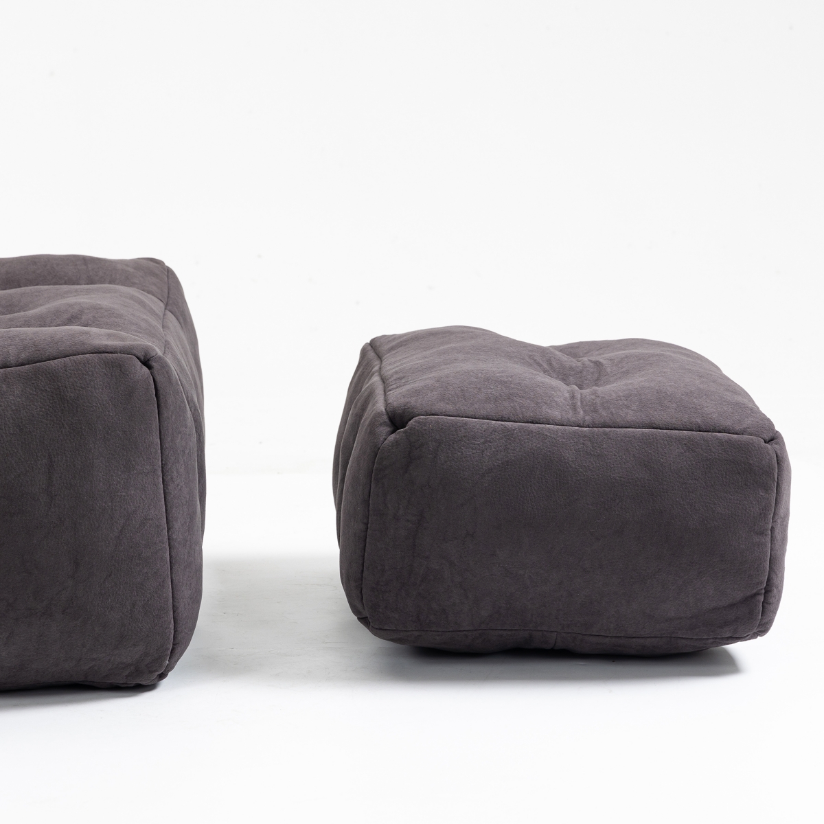 Streamdale Furniture Bean bag and ottoman set for adults and kids