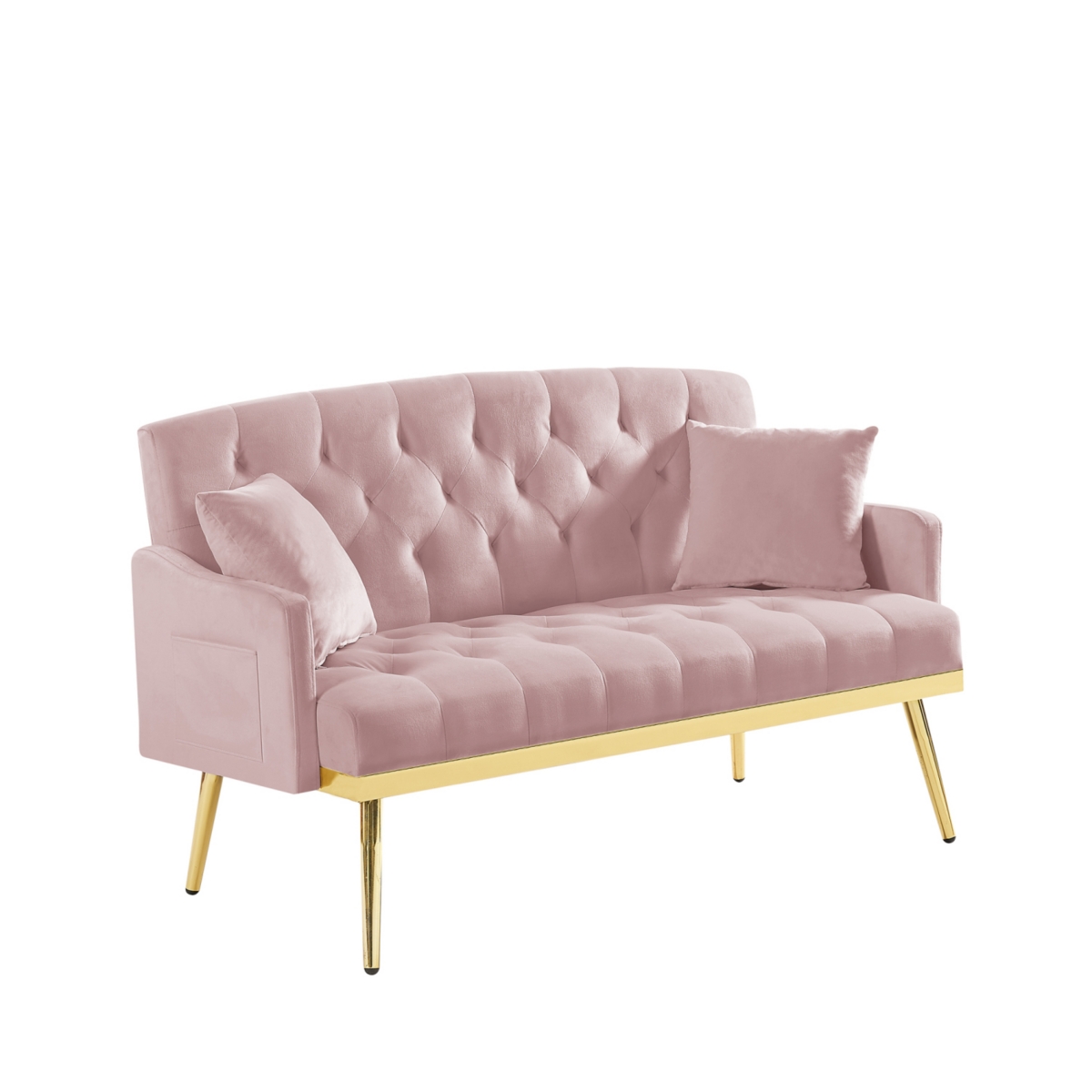 Simplie Fun Pink 2 Seater Sofa