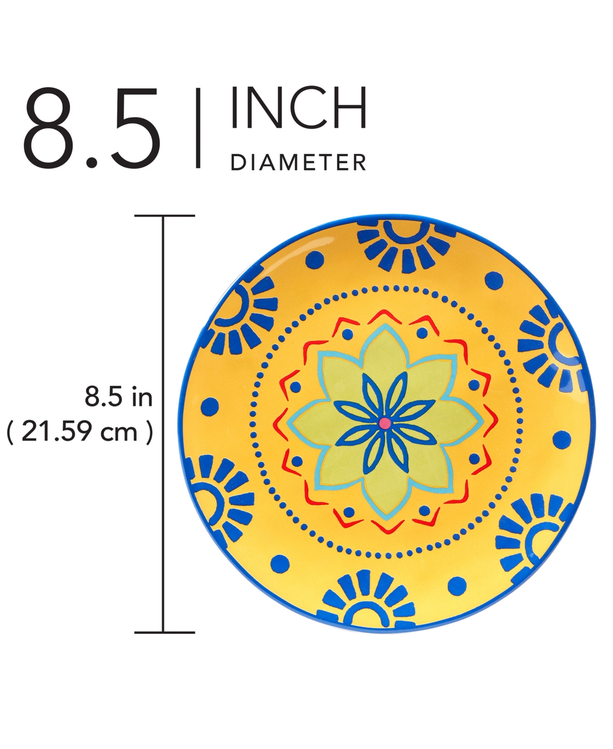 Certified International Spice Love Salad Plates Set Of 4 In Miscellaneous