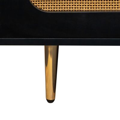 Streamdale Rattan Sideboard Cabinet with Shelves