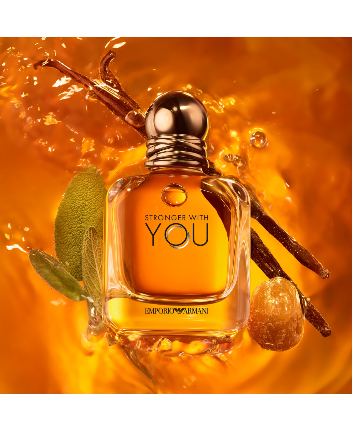 Giorgio Armani Emporio Armani Stronger With You Eau De Toilette Spray, 3.4 Oz. In No Color