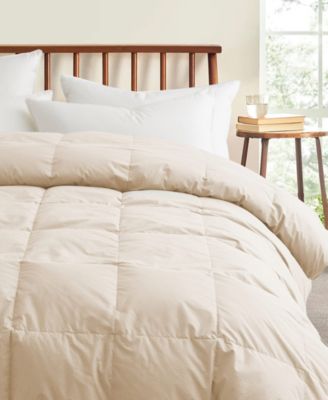 Cotton All Season Goose Feather Down Comforter, Full/Queen