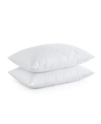 Unikome Quilted Goose Down Feather 2-Pack King Pillows - Macy's