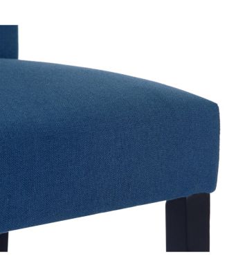 29" Upholstered Linen Fabric Tufted Bar Stool Chair