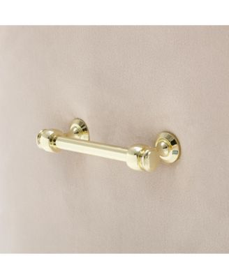 Upholstered Performance Velvet Accent Chair With Metal Leg (Set of 2)