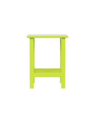 All-Weather Outdoor Patio Poly Adirondack Side Table