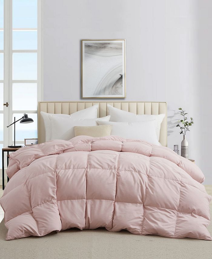 UNIKOME All Season Ultra Soft Goose Feather and Down Comforter Macy's
