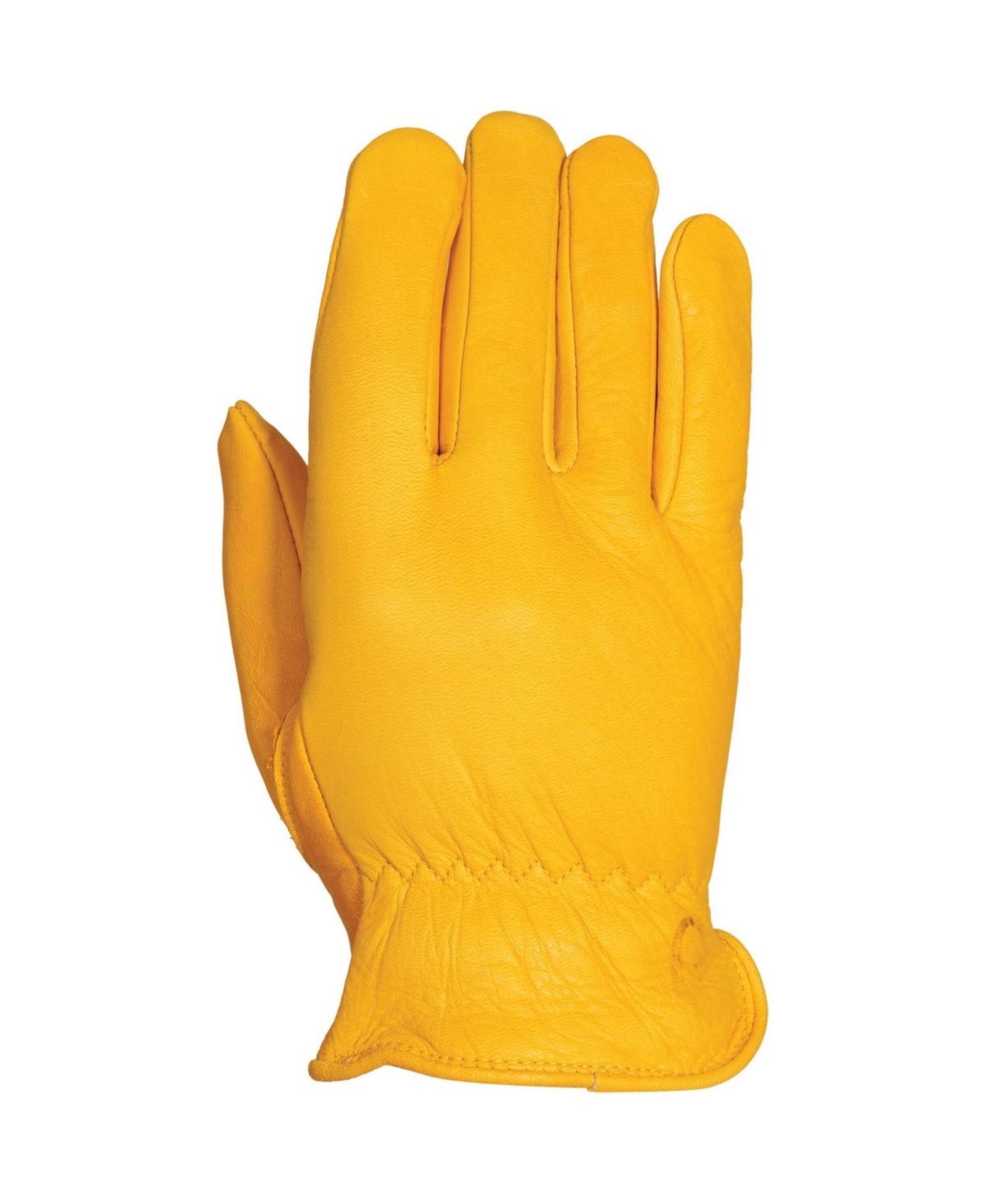 Bellingham Premium Leather Driving Gloves, Yellow - Yellow