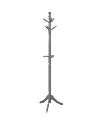 Entryway Height Adjustable Coat Stand with 9 Hooks