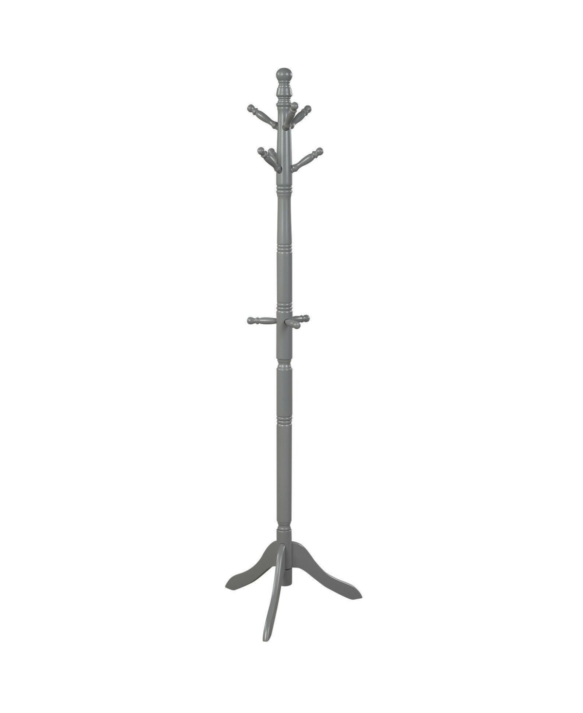 Slickblue Entryway Height Adjustable Coat Stand with 9 Hooks