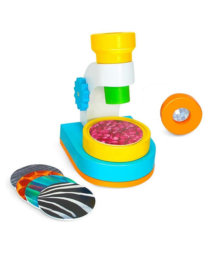 Kidzlane Microscope Science Toy for Kids with Guide & Activity Booklet ...