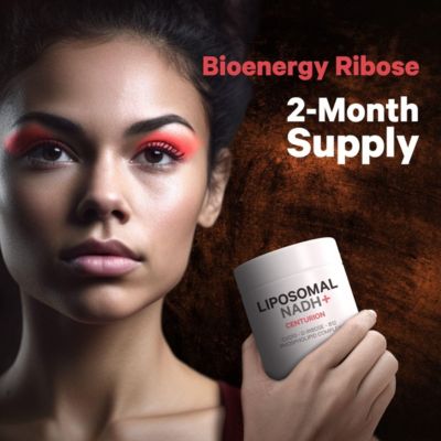 Liposomal NADH+ Supplement - NADH, Vitamin B12, D-Ribose as Bioenergy Ribose, CoQ10- Nicotinamide Adenine Dinucleotide Pills, 60 Capsules