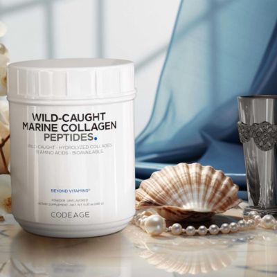Marine Collagen Powder - Wild-Caught Hydrolyzed Fish Collagen Peptides - Type 1 & 3 Collagen Protein Supplement - Amino Acids, 15.87 Ounces