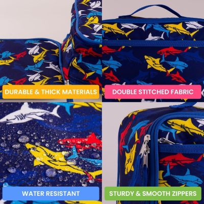 Insulated Lunch Bag With Spacious Compartment & Built-In Handle