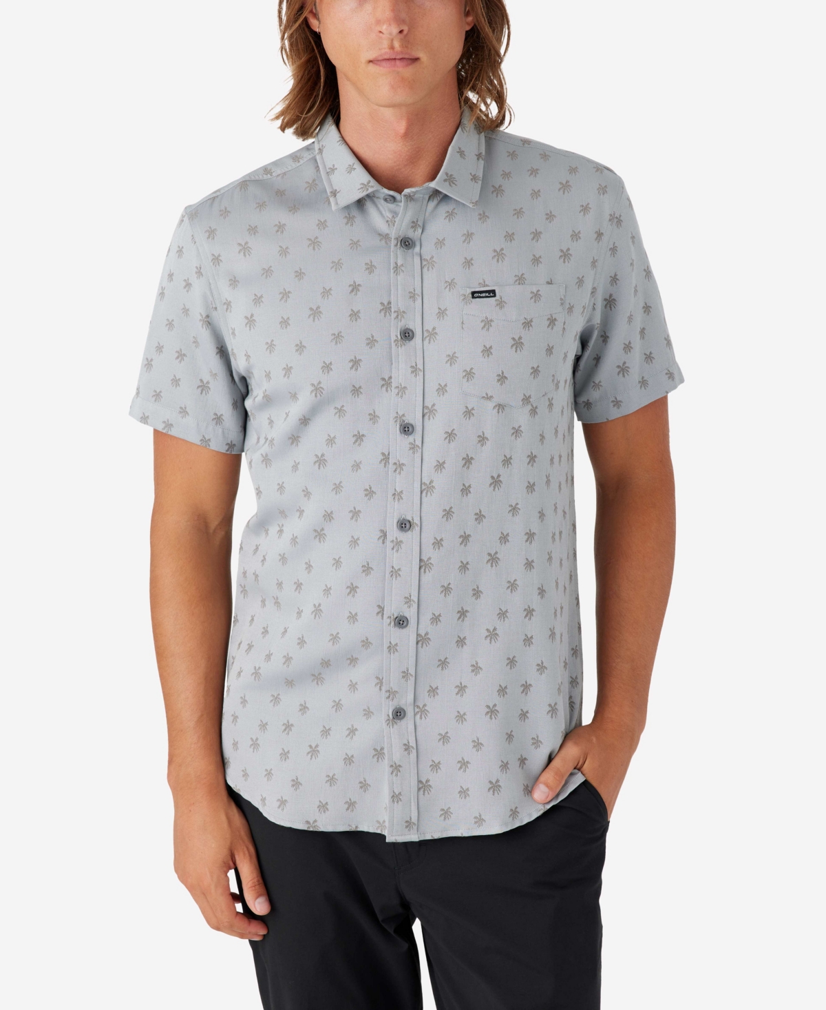 Quiver Stretch Dobby Standard shirt - Indigo