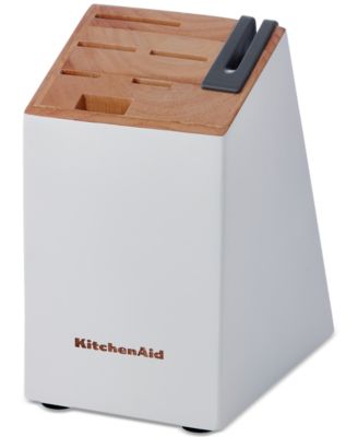 Classic 7-Pc. Japanese Steel Knife & Sharpener Block Set