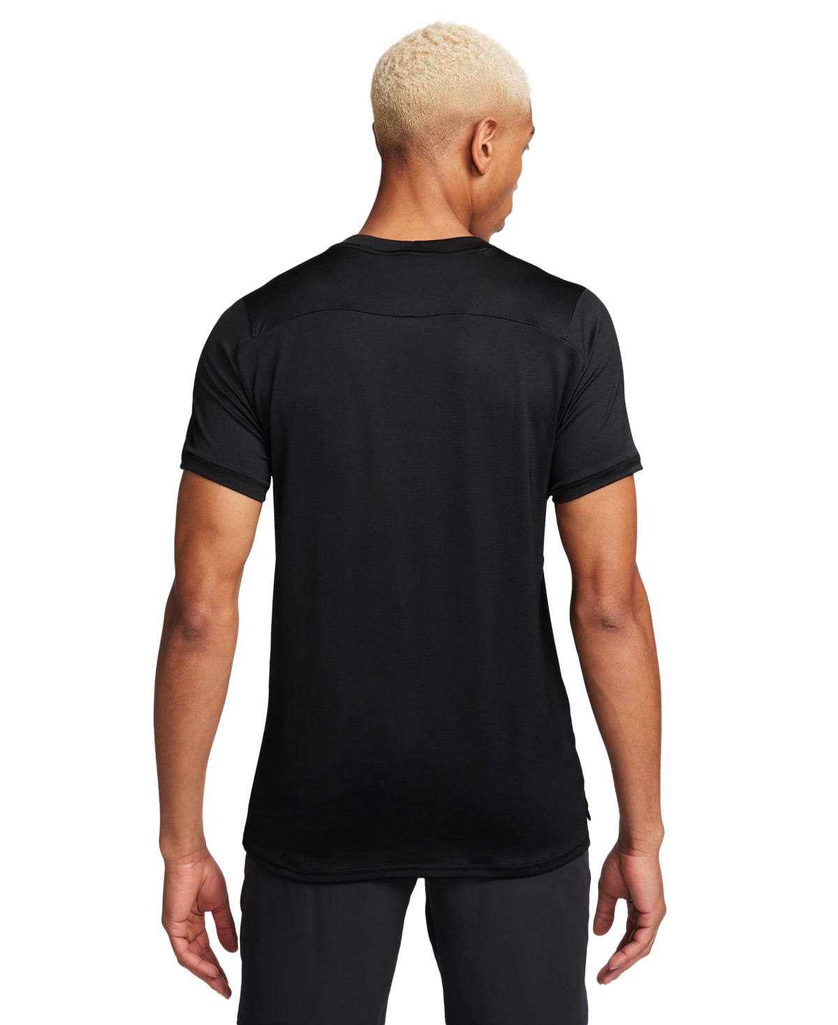 Nike Men's Advantage Dri-fit Logo Tennis T-Shirt -white