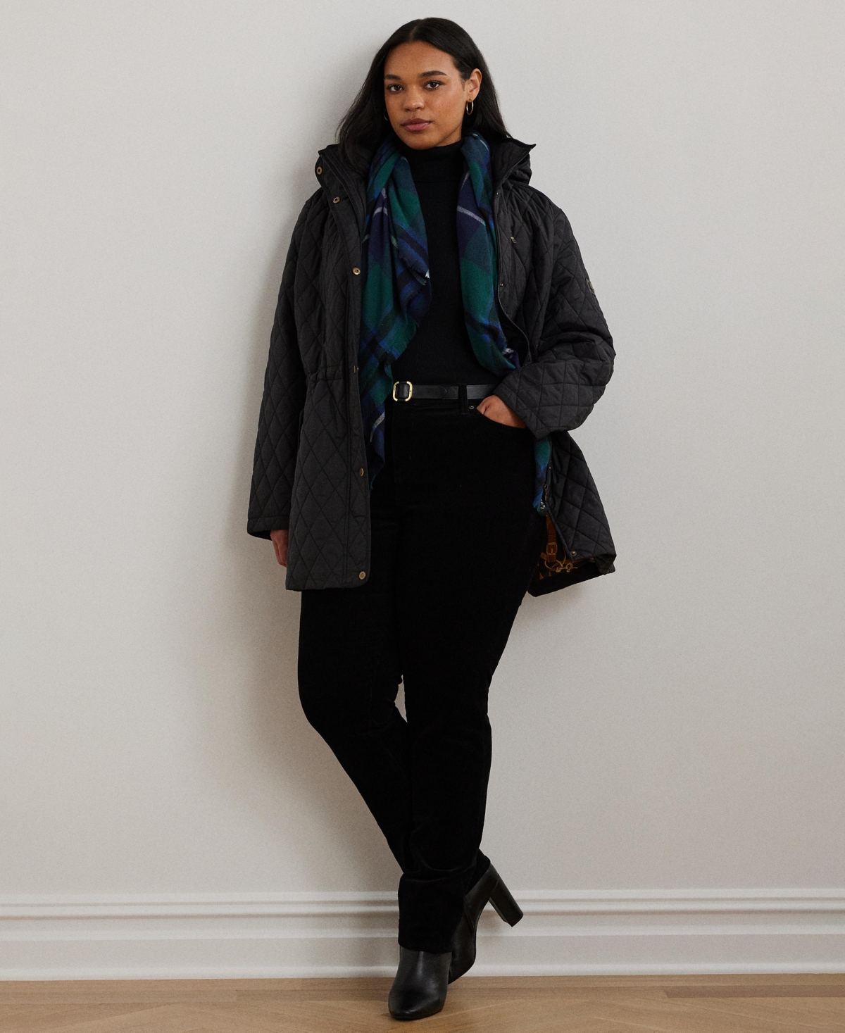 Lauren ralph lauren plus size coats discount