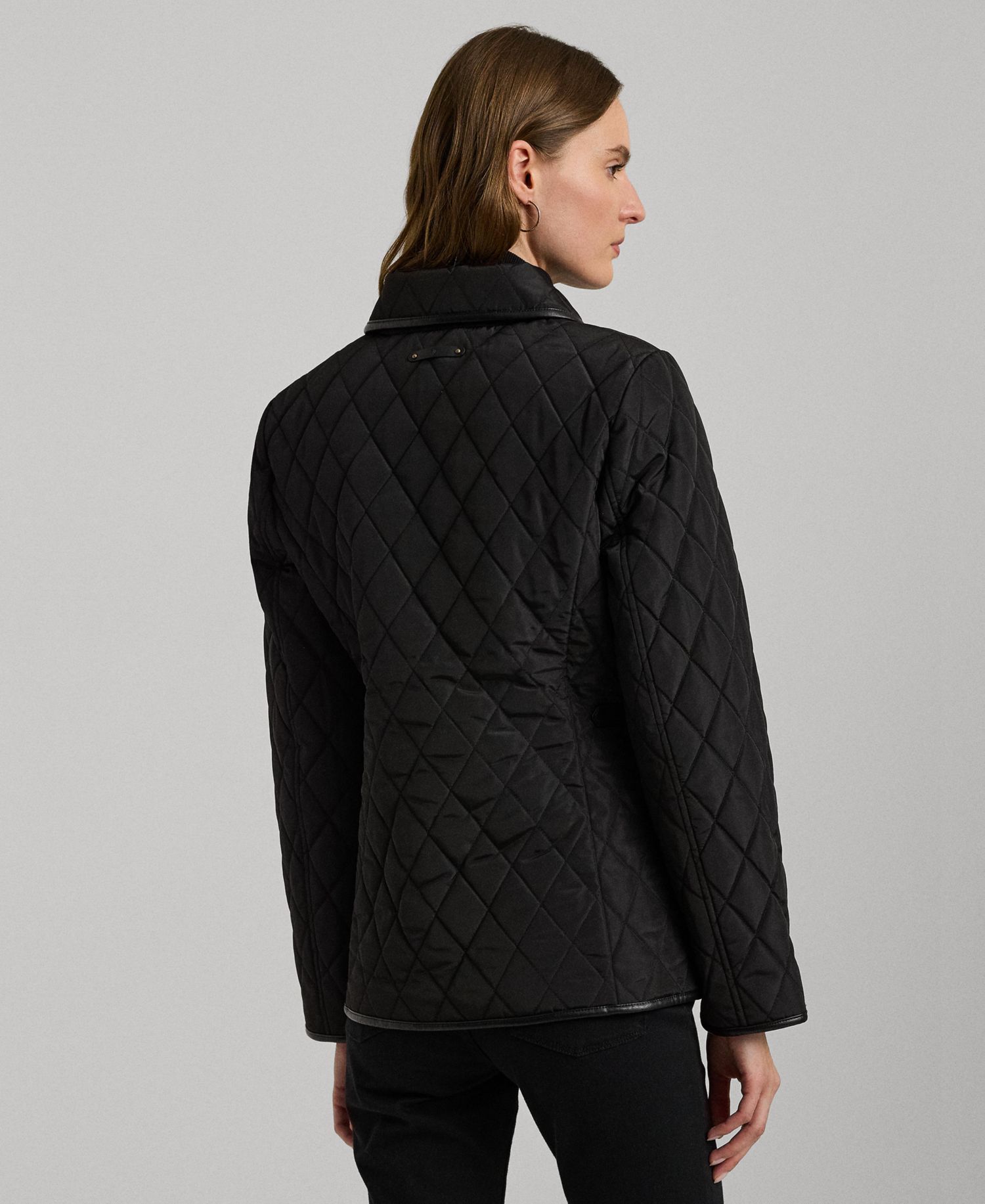 Women's Quilted Velboa-Lined Coat