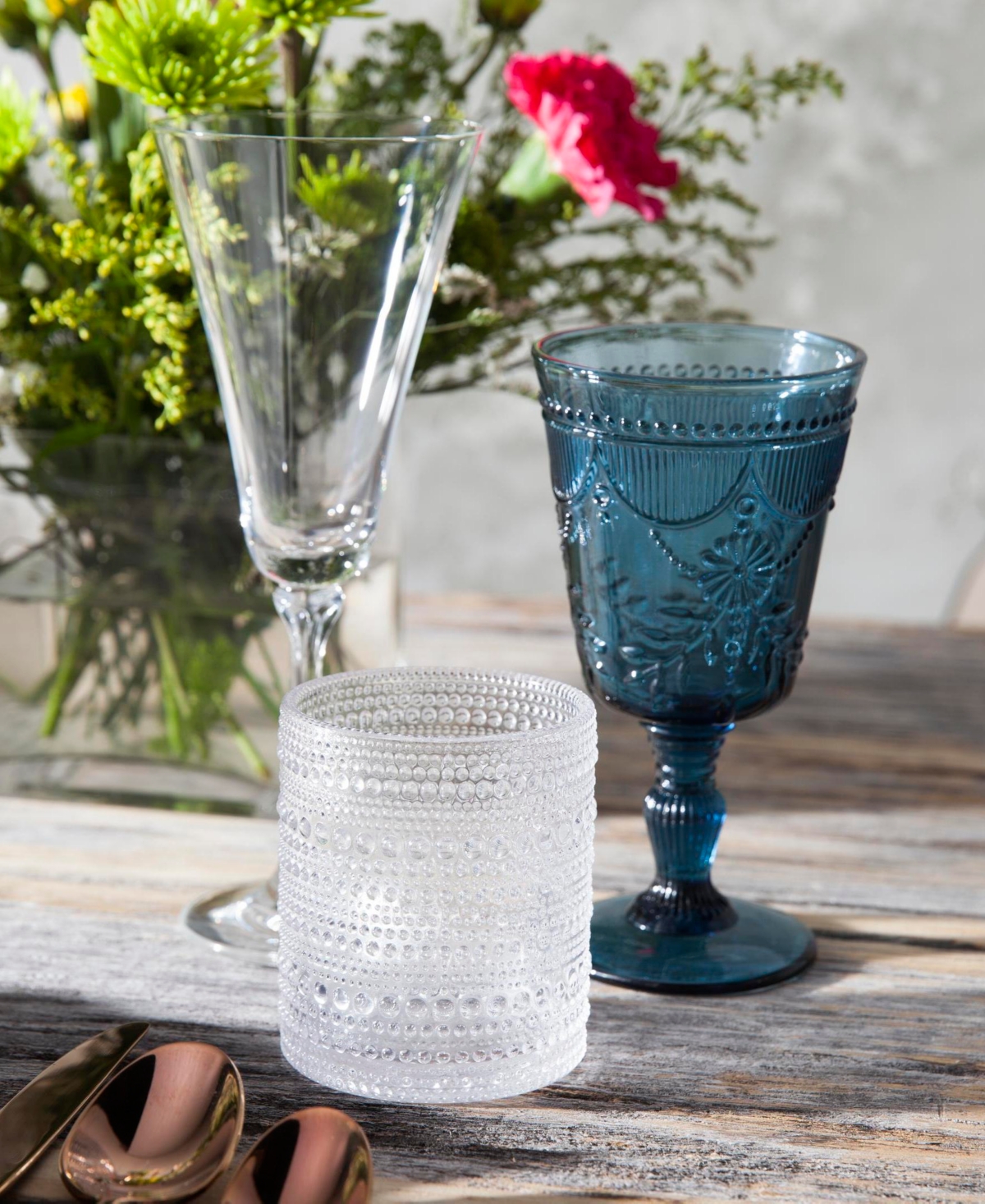 Fortessa Debutante Goblets, Set Of 6 In Smoke
