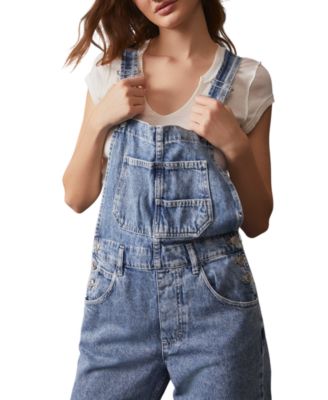 Ziggy Cotton Denim Overalls