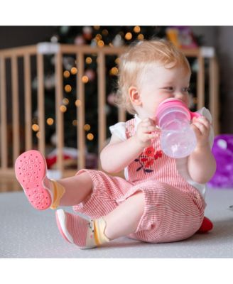 Infant Girl Breathable Washable Non-Slip Sock Shoes Crown Princess