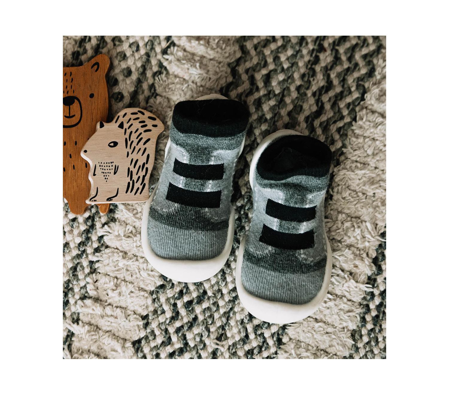 Infant Boys Breathable Washable Non-Slip Sock Shoes Walker