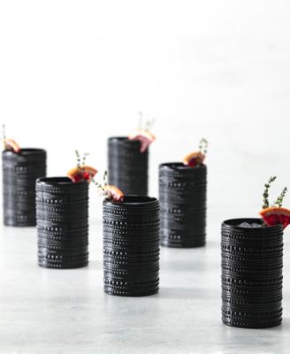 Jupiter Ice Beverage Glasses, Set of 6