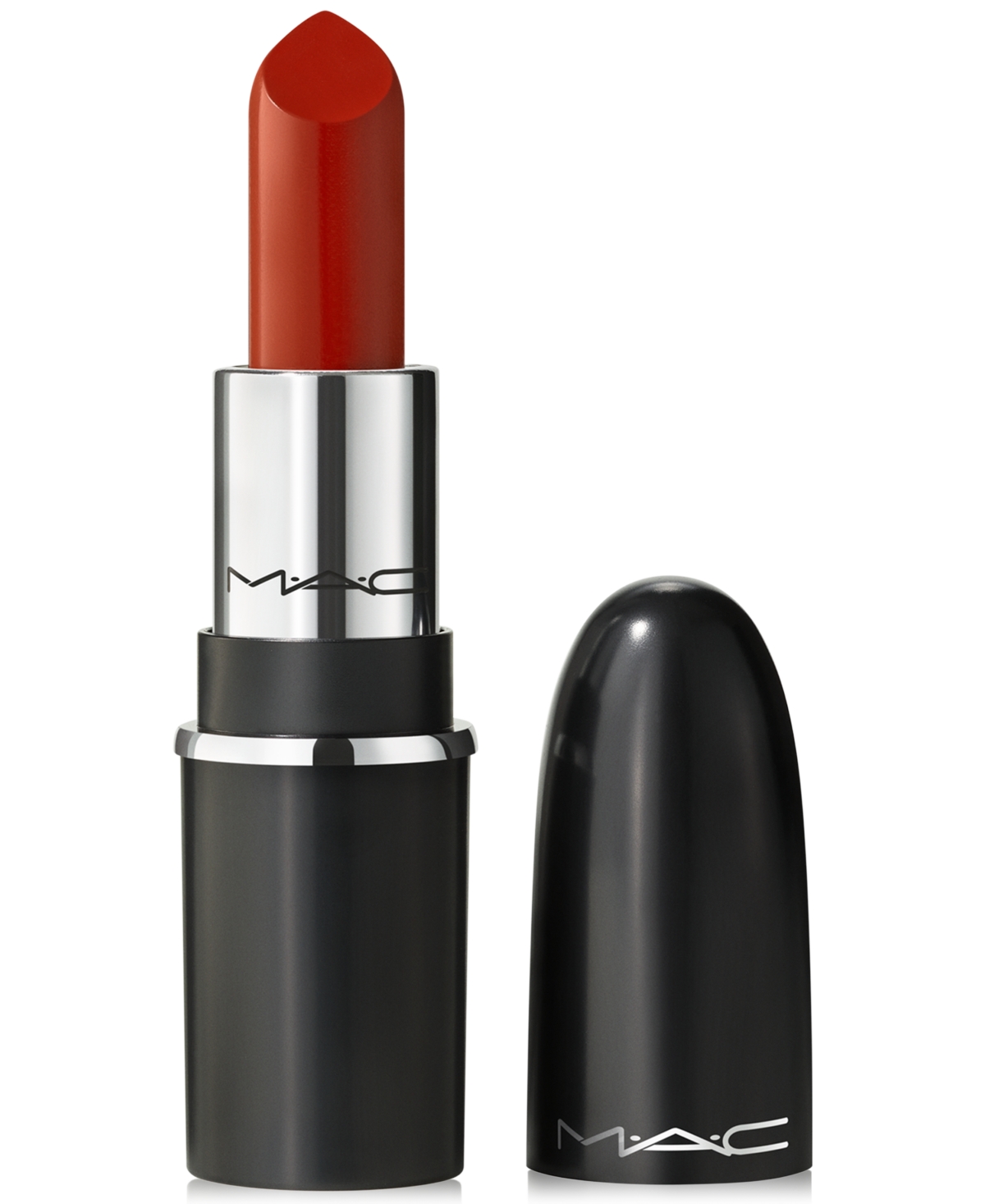 Shop Mac Ximal Silky Matte Lipstick Mini, 0.03 Oz. In Chili