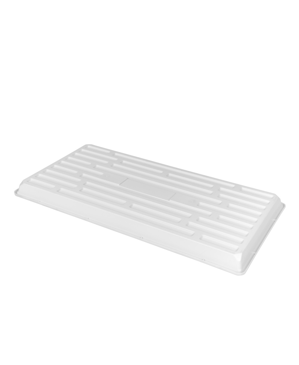 Sunpack 10 x 20in Indoor Gardening Shallow No Holes Seeding Tray, 1in