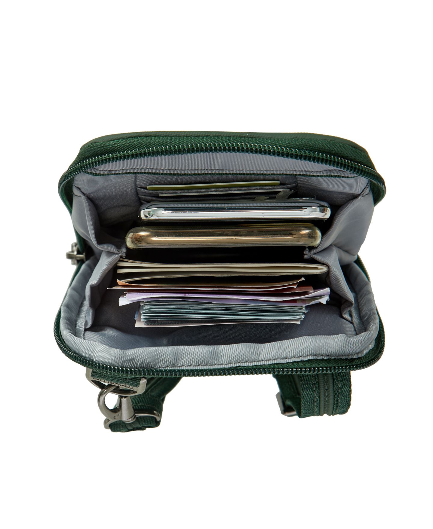 Сумка Travelon Anti-Theft Metro Stadium Crossbody, цвет: Чёрный — фото 15