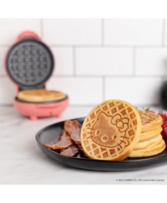 Hello Kitty Mini Waffle Maker - Cook With Your Favorite Kitty Character
