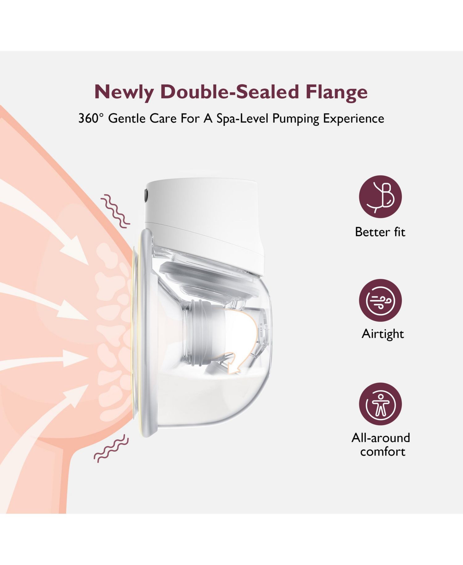 Single S12 Pro Wearable Electric Breast Pump