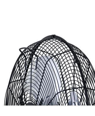 20" High Velocity Outdoor Fan, Heavy Duty Waterproof 2-in-1 Floor Stand or Wall Mount Fan, Adjustable Tilt and 3 Speeds up to 4650 CFM | Wall Fan or Garage Fan for Indoor, Patio, Gym or Porch