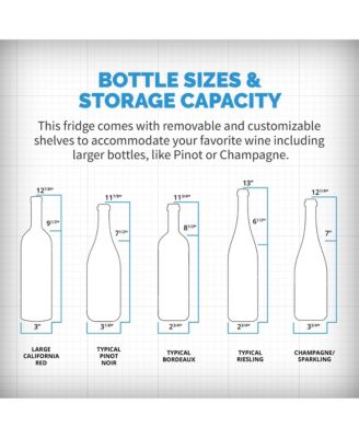 Shadow-T Series Wine Cooler Refrigerator, 6 Bottle Countertop Mirrored Compact Wine Cellar with Triple-Layer Tempered Glass Door, Vibration-Free & Ultra-Quiet Thermoelectric Cooling for Reds, Whites, and Sparkling Wine, Mini Wine Fridge