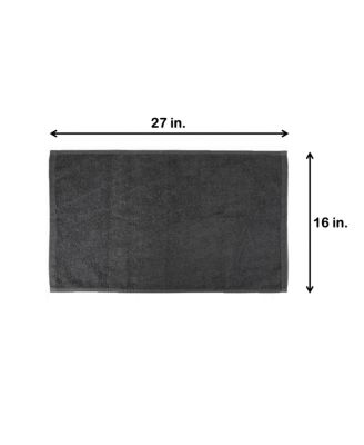 Bleach-Safe Cotton Salon Towels (12 Pack), Jr. Size 16x27 in., Solid Color, Absorbent Hair Drying Towel, Perfect for Salon and Spa