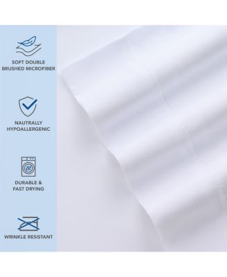 Bulk Microfiber Pillowcases - (12 Pack) Color Options, Pillow Cover Bedding Essentials Supplies for Hosts of Hotel, Motel