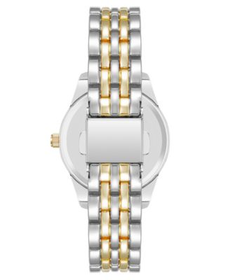 Women's Quartz Two-Tone Alloy Bracelet Watch, 30mm