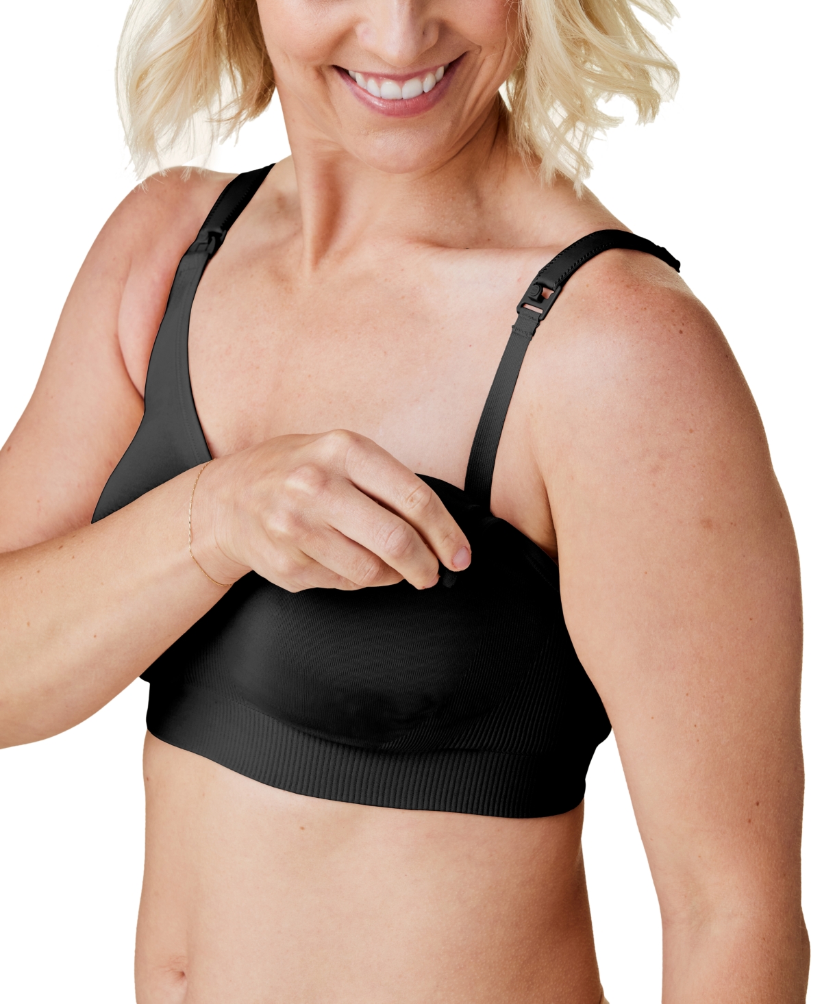 Bravado Designs Women's Body Silk Seamless Nursing Bra