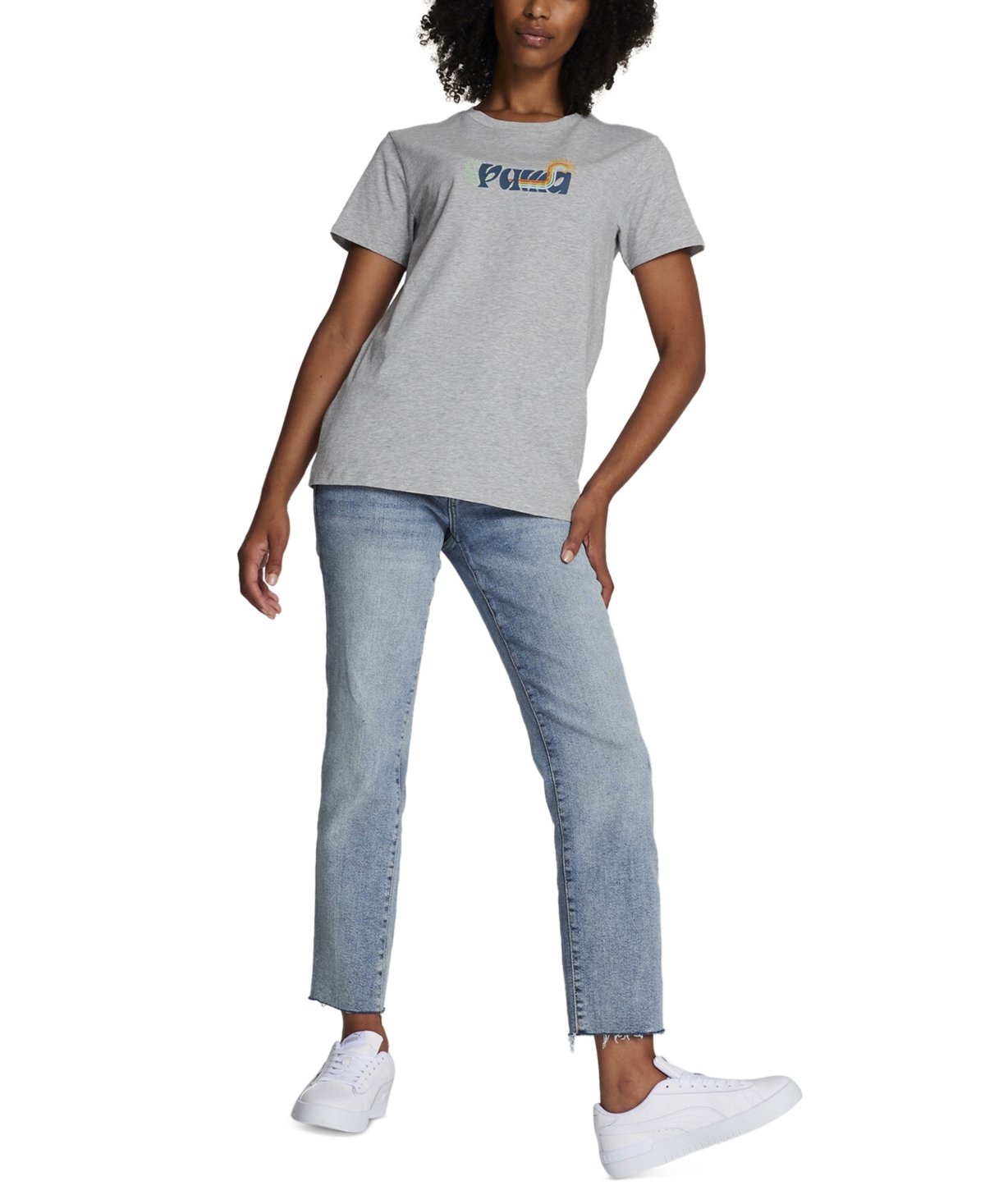 Puma Women's Radiant Graphic Cotton Short-Sleeve T-Shirt