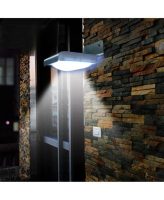 16 LED Solar Power Motion Sensor Light Garden Outdoor Pathway Wter Resistant Wall Light