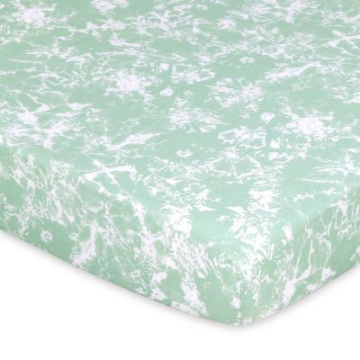 Pack n Play, Mini Crib, Portable Crib or Fitted Playard Sheets for Baby Girl, Boho Tie Dye, 3 Pack Set