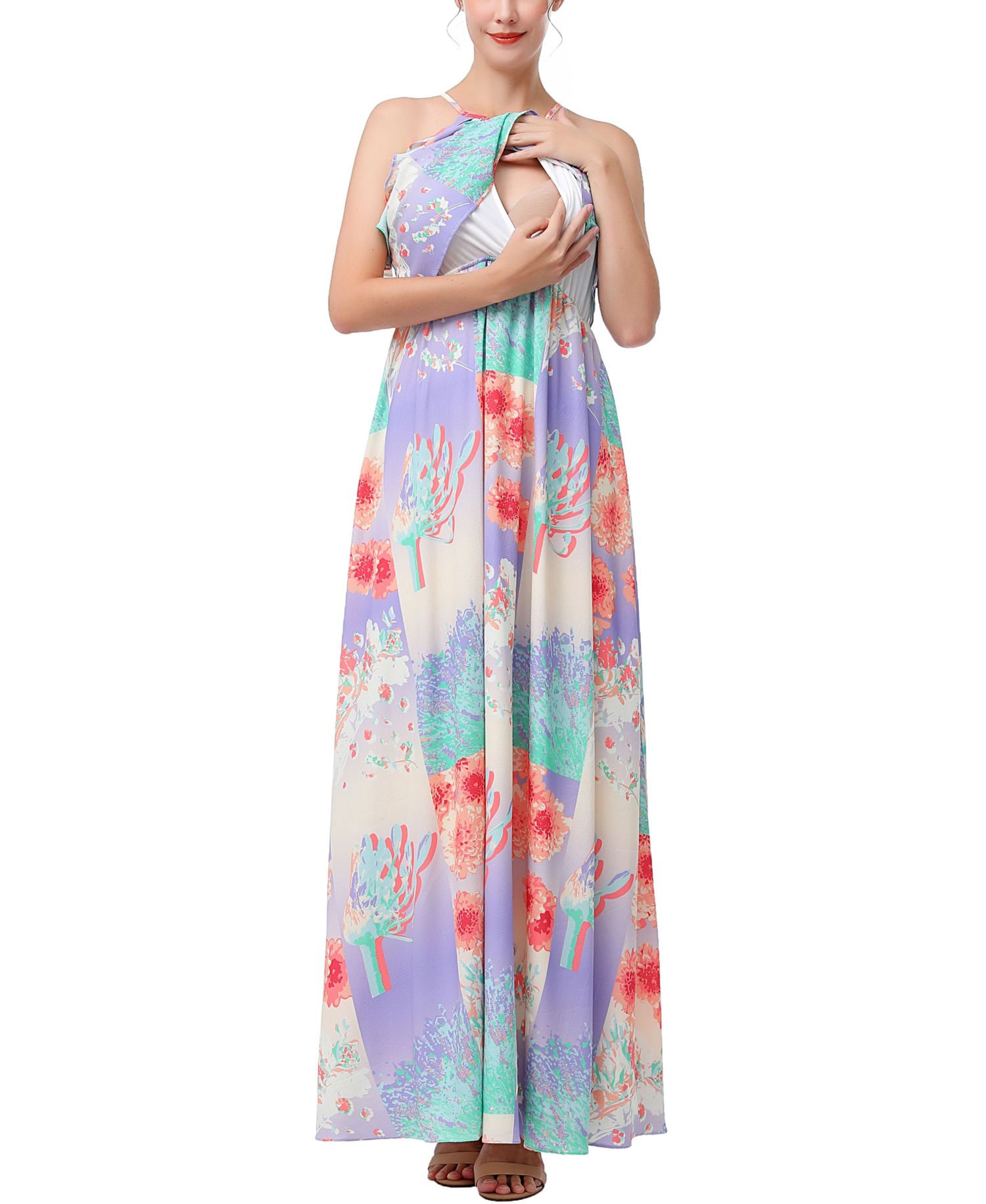 Women's Pixie Nursing Maxi Dress