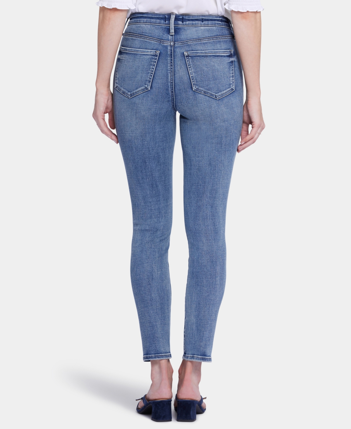 Shop Nydj 's High Rise Ami Skinny Jeans In Sandybeach