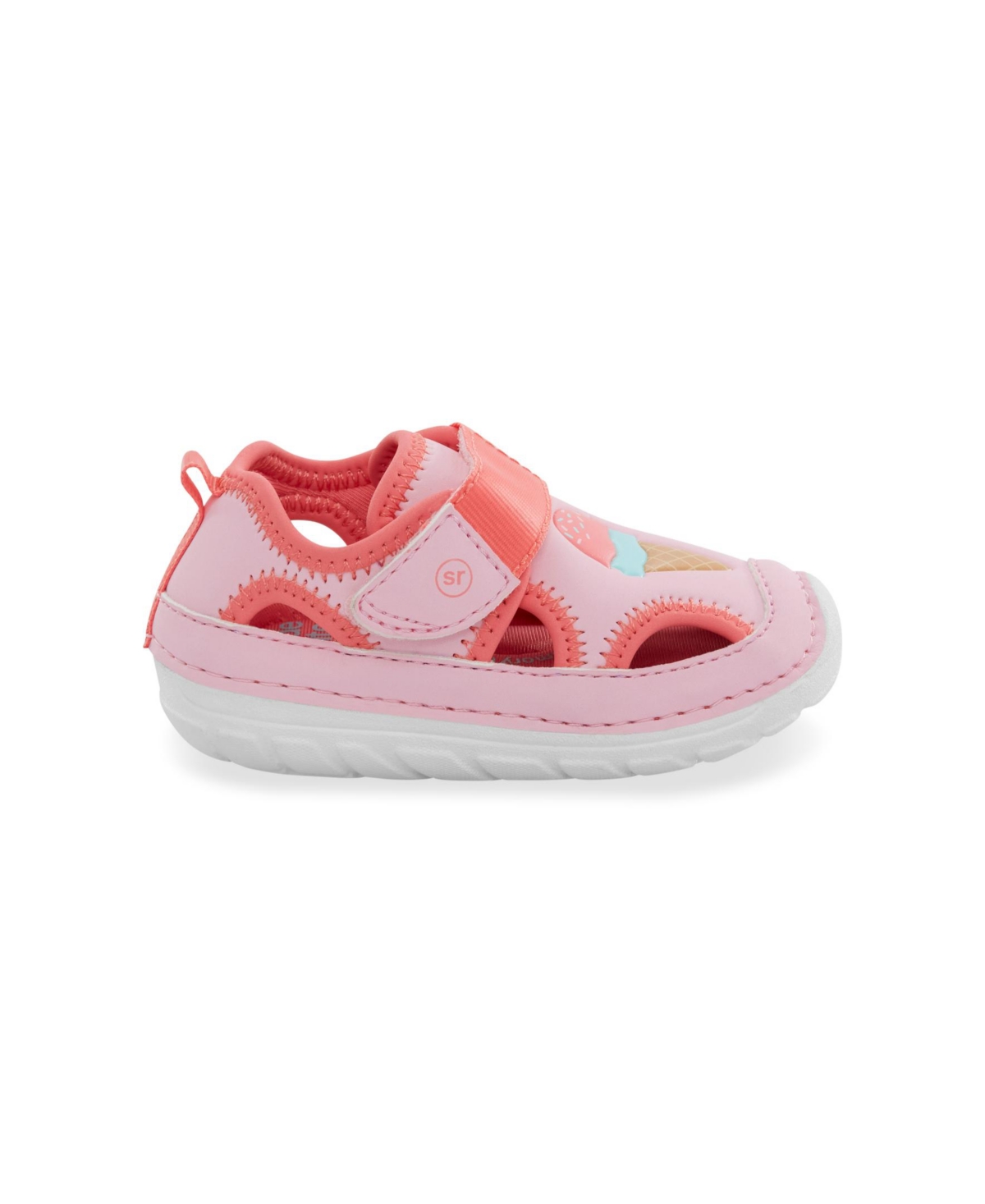 Stride Rite Little Girls Sm Splash Apma Approved Shoe -coral